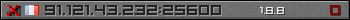 Userbar grau 350x20 für den Server 91.121.43.232:25600