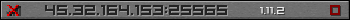 Userbar gray 350x20 for 45.32.164.153:25565