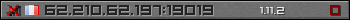 Userbar grau 350x20 für den Server 62.210.62.197:19019