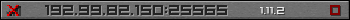 Userbar grau 350x20 für den Server 192.99.82.150:25565