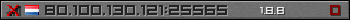 Userbar gray 350x20 for 80.100.130.121:25565