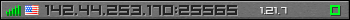 Userbar grau 350x20 für den Server 142.44.253.170:25565