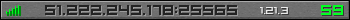 Userbar gray 350x20 for 51.222.245.178:25565