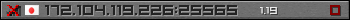 Userbar gray 350x20 for 172.104.119.226:25565