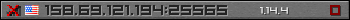 Userbar gray 350x20 for 158.69.121.194:25565