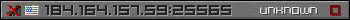 Userbar gray 350x20 for 184.164.157.59:25565
