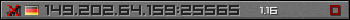 Userbar gray 350x20 for 149.202.64.159:25565