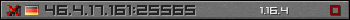 Userbar gray 350x20 for 46.4.17.161:25565