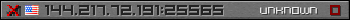 Userbar grau 350x20 für den Server 144.217.72.191:25565