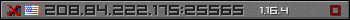 Userbar gray 350x20 for 208.84.222.175:25565