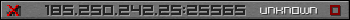 Userbar gray 350x20 for 185.250.242.25:25565