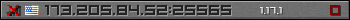 Userbar grau 350x20 für den Server 173.205.84.52:25565