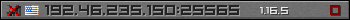 Userbar gray 350x20 for 192.46.235.150:25565