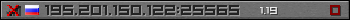 Userbar gray 350x20 for 195.201.150.122:25565