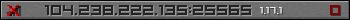 Userbar grau 350x20 für den Server 104.238.222.135:25565