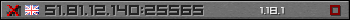 Userbar gray 350x20 for 51.81.12.140:25565