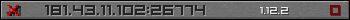 Userbar grau 350x20 für den Server 181.43.11.102:26774