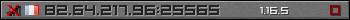 Userbar gray 350x20 for 82.64.217.96:25565