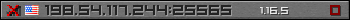 Userbar grau 350x20 für den Server 198.54.117.244:25565