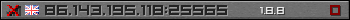 Userbar grau 350x20 für den Server 86.143.195.118:25565