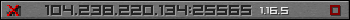Userbar gray 350x20 for 104.238.220.134:25565