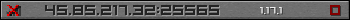 Userbar gray 350x20 for 45.85.217.32:25565