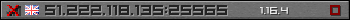 Userbar gray 350x20 for 51.222.118.135:25565