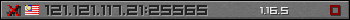 Userbar gray 350x20 for 121.121.117.21:25565