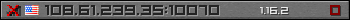 Userbar gray 350x20 for 108.61.239.35:10070