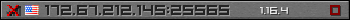 Userbar gray 350x20 for 172.67.212.145:25565
