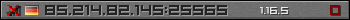Userbar gray 350x20 for 85.214.82.145:25565