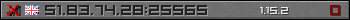 Userbar gray 350x20 for 51.83.74.28:25565