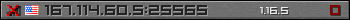 Userbar grau 350x20 für den Server 167.114.60.5:25565