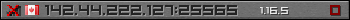 Userbar gray 350x20 for 142.44.222.127:25565
