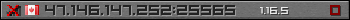 Userbar gray 350x20 for 47.146.147.252:25565