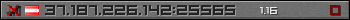 Userbar gray 350x20 for 37.187.226.142:25565