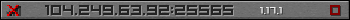 Userbar grau 350x20 für den Server 104.249.63.92:25565