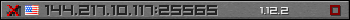 Userbar grau 350x20 für den Server 144.217.10.117:25565