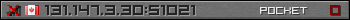 Userbar gray 350x20 for 131.147.3.30:51021