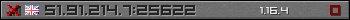 Userbar gray 350x20 for 51.91.214.7:25622