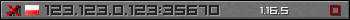 Userbar gray 350x20 for 123.123.0.123:35670