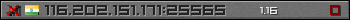 Userbar gray 350x20 for 116.202.151.171:25565