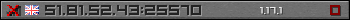 Userbar gray 350x20 for 51.81.52.43:25570