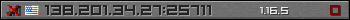 Userbar gray 350x20 for 138.201.34.27:25711