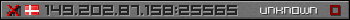 Userbar gray 350x20 for 149.202.87.158:25565