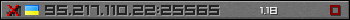 Userbar grau 350x20 für den Server 95.217.110.22:25565
