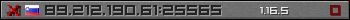 Userbar grau 350x20 für den Server 89.212.190.61:25565