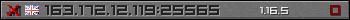 Userbar grau 350x20 für den Server 163.172.12.119:25565
