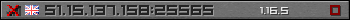 Userbar gray 350x20 for 51.15.137.158:25565