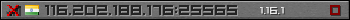 Userbar grau 350x20 für den Server 116.202.188.176:25565